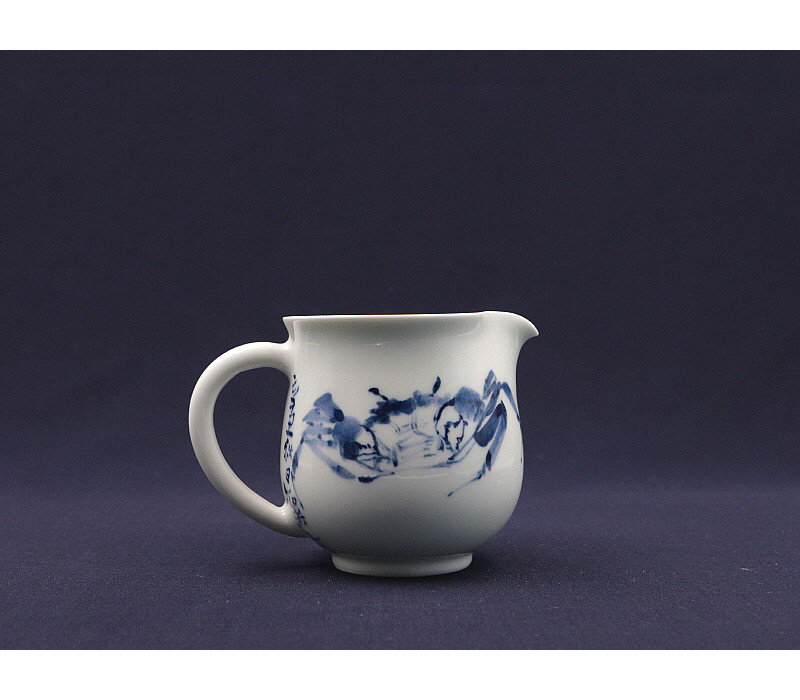 128. 청화유리홍 해탐어문