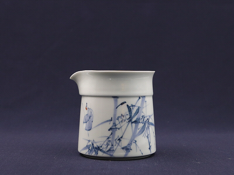 140. 청화 산수인물문