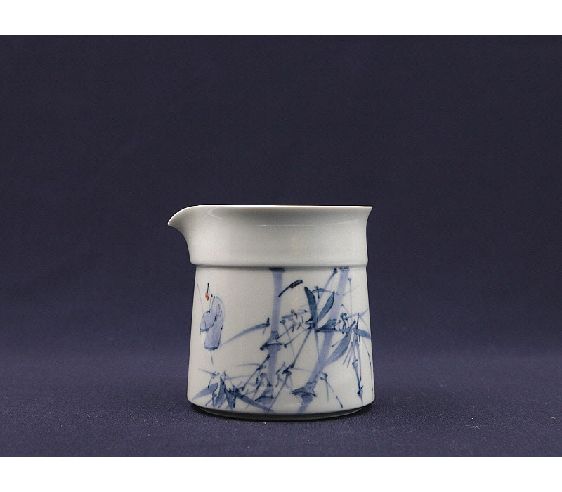 140. 청화 산수인물문