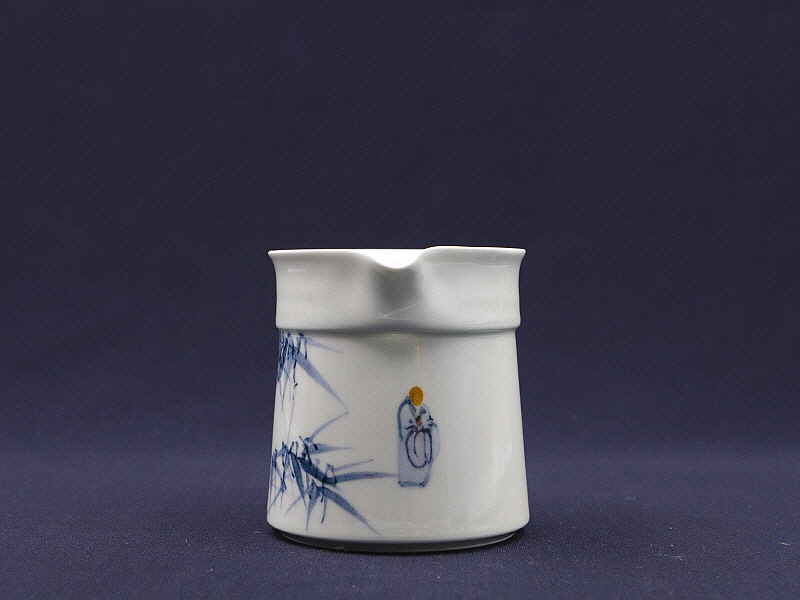 142. 청화 산수인물문