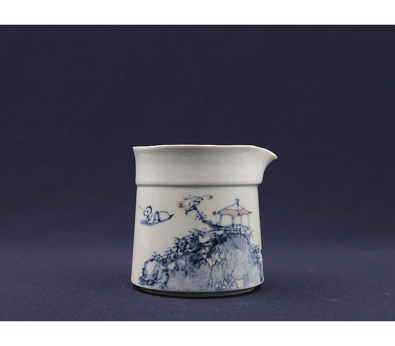 147. 청화유리홍 독락당문