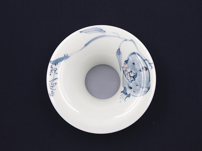 19. 청화 석류문