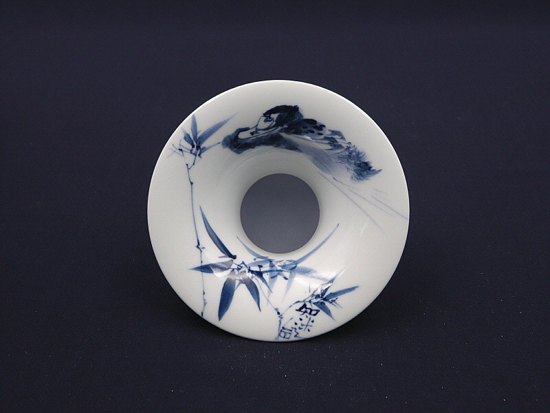 98. 청화 조죽문