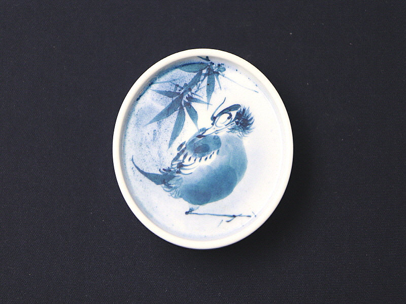 56. 청화 팔가조문