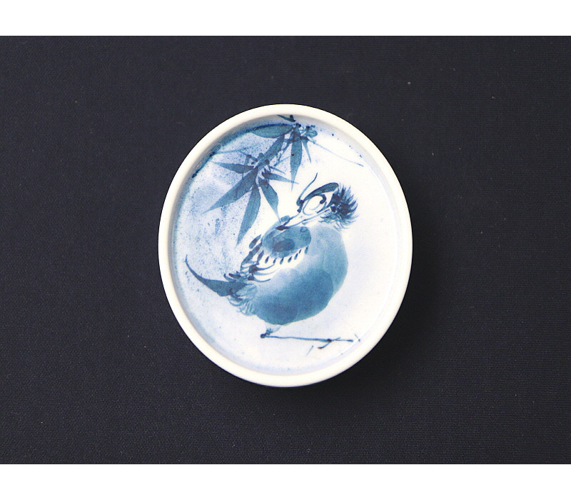 56. 청화 팔가조문