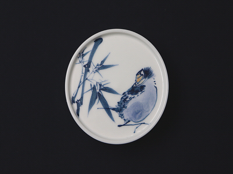 58. 청화 팔가조문