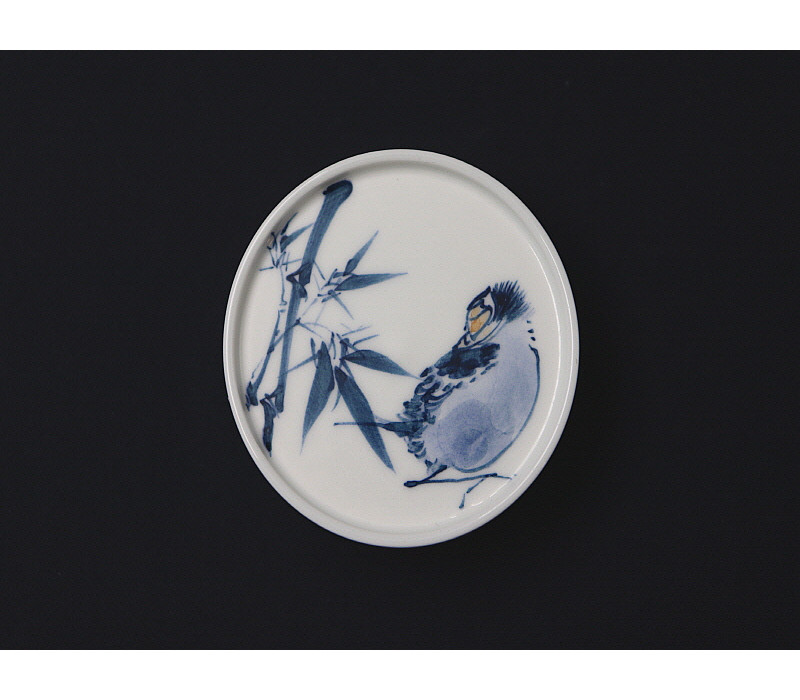 58. 청화 팔가조문