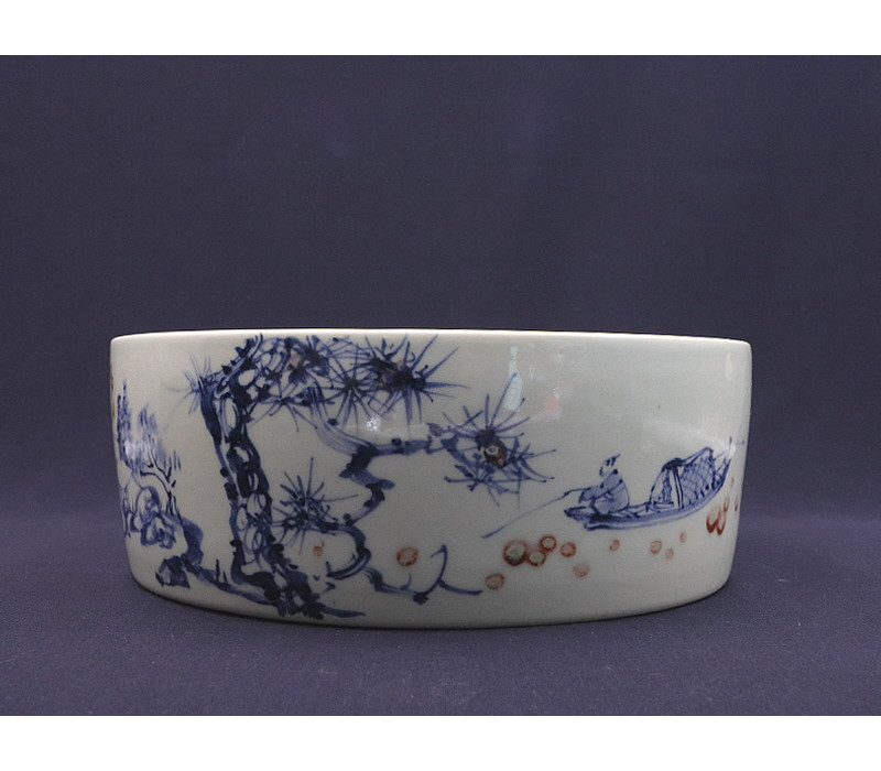 11. 청화유리홍 불계지주문